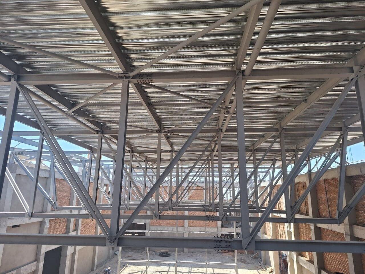 Industrial roofing project by Rishonn & Reyansh at